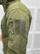 Тактична тепла зимова військова форма комплект костюм ( Куртка + Штани ), Камуфляж: Олива, Розмір: XL - зображення 4