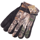 Теплые тактические перчатки, перчатки многоцелевые, для охоты и рыбалки перчатки спиннингиста Размер L Камуфляж BC-7387 - изображение 8