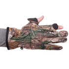Камуфляжні тактичні рукавички з відкидними пальцями, багатоцільові рукавички, для полювання та риболовлі рукавички спінінгіста Розмір L BC-7388 - зображення 6
