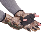 Камуфляжные тактические перчатки с откидными пальцами, перчатки многоцелевые, для охоты и рыбалки перчатки спиннингиста Размер L BC-7388 - изображение 8