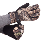 Теплі флісові тактичні рукавички, багатоцільові рукавички, для полювання та риболовлі рукавички спінінгіста Розмір L/XL BC-7389 - зображення 5