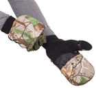 Перчатки-варежки тактические перчатки с откидными пальцами, перчатки многоцелевые, для охоты и рыбалки перчатки спиннингиста Размер L BC-9232 - изображение 10