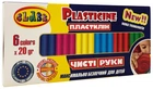 Пластилин Class Чистые руки ECO Maxi 6 цветов 120 г (7643С) (8591662764307)