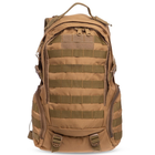 Штурмовой тактический рюкзак армейский военный походный для охоты 16 литров 40 х 26 х 15 см SILVER KNIGHT хаки АН9332 - изображение 3