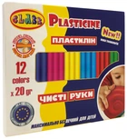 Пластилин Class Чистые руки ECO Maxi 12 цветов 240 г (7646С) (8591662764604)