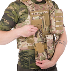 Тактичний розвантажувальний жилет військовий універсальний на 4 кишені Камуфляж ZK-5516 - зображення 7