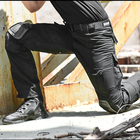 Тактические защитные наколенники налокотники Han-Wild GEN2 Black набор для защиты суставов для тактической одежды - изображение 4