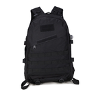 Тактичний штурмовий рюкзак на 40 л чорний - зображення 2