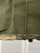 Тактическая зимняя теплая военная форма комплект костюм ( Куртка + Штаны ), Камуфляж: Мультикам, Размер: M - изображение 5