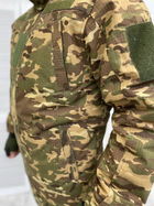 Тактическая зимняя теплая военная форма комплект костюм ( Китель + Штаны ), Камуфляж: Мультикам, Размер: L - изображение 4