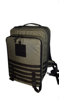 Медичний рюкзак великий кордура зеленого кольору М-7 Спецсумка78 - зображення 2