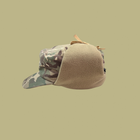 Зимова кепка тепла тактична камуфляжна військова Мультикам на флісі Бейсболка ЗСУ - зображення 2