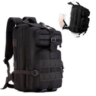 Тактический штурмовой военный рюкзак Assault Belt M-07 Oxford 600D 45 литров Чорний - изображение 5