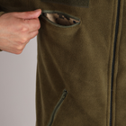 Флисовая кофта мужская ЗСУ, цвет хаки-пиксель, размер S - изображение 7