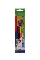 Олівці кольорові ZiBi Kids Line Double 6 шт. 12 кольорів (ZB.2462)