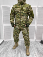 Тактическая зимняя военная форма explorer-35 (Куртка + Брюки), Камуфляж: Мультикам. Размер L. - изображение 1