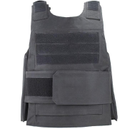 Жилет тактичний плитоноска / розвантаження універсальний Tactical Vest A48 чорний - зображення 1
