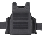 Жилет тактический плитоноска / разгрузка универсальный Tactical Vest A48 черный - изображение 3