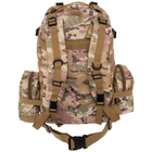 Тактический рюкзак 55 л рейдовый с отсоединяемыми подсумками (50 х 34 х 15+10 см) Камуфляж Multicam ZK-5504 - изображение 3