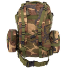 Тактический рюкзак 55 л рейдовый с отсоединяемыми подсумками (50 х 34 х 15+10 см) Камуфляж Woodland ZK-5504 - изображение 3
