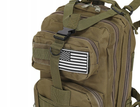 Рюкзак военный тактический 30 л Iso Trade зеленый камуфляж - изображение 7