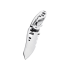 Нож складной полусеррейтор карманный с фиксацией Liner Lock Leatherman 832382 KBX-Stainless 149 мм - изображение 2