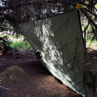Тактический пончо ВСУ плащ-палатка LE2507 olive XL - изображение 6