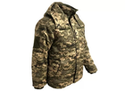 Тактична військова куртка Бушлат зимовий SoftShell Піксель ЗСУ 46 розмір Козак - зображення 4