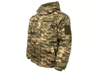 Тактическая военная куртка Бушлат зимний SoftShell Пиксель ВСУ 46 размер Козак - изображение 5