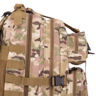 Рюкзак тактический, рейдовый военный SP-Sport ZK-5509 20л камуфляж Multicam - изображение 7