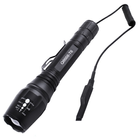 Підствольний ліхтар із оптичним зумом для полювання Police Q8668-T6 Чорний - зображення 1