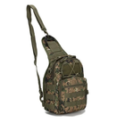 Сумка рюкзак тактический военный B14 5л американский пиксель - изображение 3