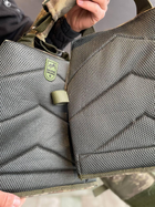 Плитоноска жилет тактическая военная с разгрузочной системой под плиту Tactical Vest MOLLE камуфляж - изображение 4