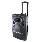 Портативная колонка Su-Kam BT 120D / 212D+ 2 микрофона 300 Вт 7500 mAh black