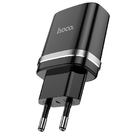 Адаптер HOCO мережевий Ardent N1 1USB 2.4A 12W black