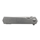 Нож складной карманный с фиксацией Frame lock Firebird FH12-SS Silver 205 мм - изображение 4