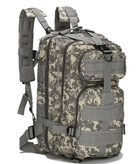Тактичний штурмовий військовий рюкзак B02 25л піксель - зображення 1