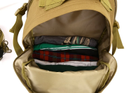 Рюкзак міський Protector plus S405-40 40л із системою Molle пісочний - зображення 3