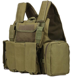 Жилет A58 олива тактичний Molle