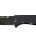 Нож складной карманный, туристический Flipper Adimanti Skimen-SH Shadow 205 мм - изображение 6