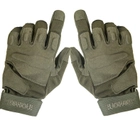 Тактические зимние перчатки BlackHawk размер L. Зеленые - изображение 1