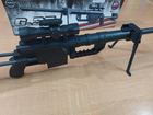 Снайперська страйкбольна гвинтівка з лазерним прицілом G.35 Barrett M82A1 пластик - зображення 6