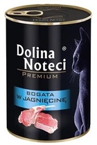 Корм Dolina Noteci Natural Taste Cat с ягненком 400 г