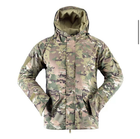 Куртка военная тактическая на флисе YAKEDA SoftShell L Multicam (YAM2888979-1) - изображение 1