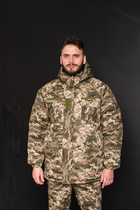 Куртка-бушлат военная мужская тактическая ВСУ (ЗСУ) Пиксель 8741 54 размер - изображение 5