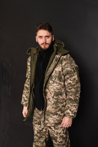 Куртка-бушлат военная мужская тактическая ВСУ (ЗСУ) Пиксель 8741 54 размер - изображение 6