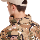 Куртка військова тактична флісова чоловіча тепла SP-Sport ZK-20 розмір XL камуфляж Multicam - зображення 4