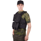 Разгрузочный жилет универсальный, разгрузка тактическая на 4 кармана Military Rangers ZK-5516 черный - изображение 3