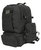 Рюкзак тактичний KOMBAT UK Expedition Pack, 50л чорний - изображение 1