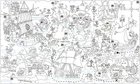 Обои-раскраски Пиратская карта 60*100 C-100020